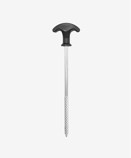 CampYard driving spike for portable horse yard